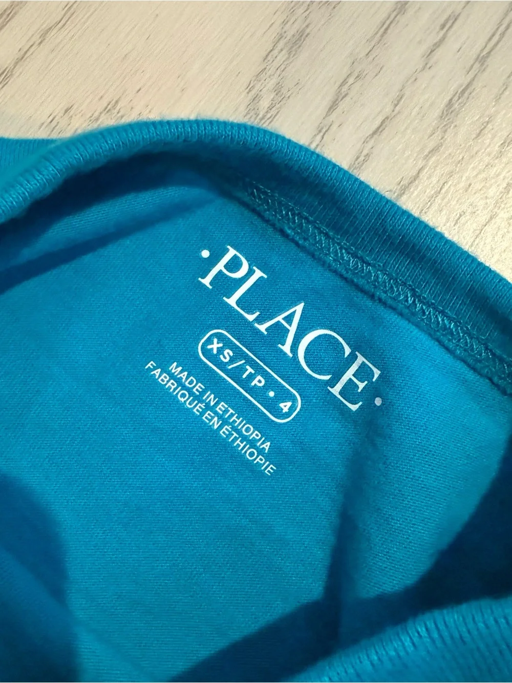 The Children’s Place Boys Size XS 4 Tee Bundle Blue Gray Genius Science Shirts